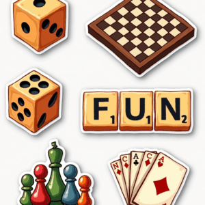 Games & Gaming - Sticker Sheet v3